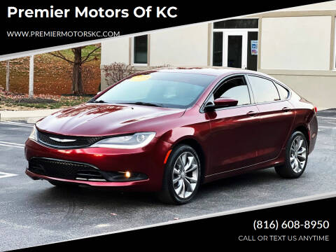 2015 Chrysler 200 for sale at Premier Motors of KC in Kansas City MO