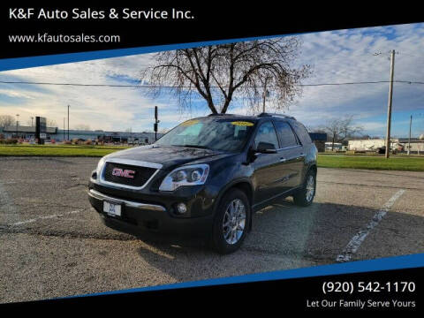 2012 GMC Acadia for sale at K&F Auto Sales & Service Inc. in Jefferson WI
