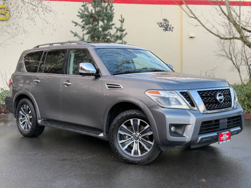 Used 2020 Nissan Armada SL with VIN JN8AY2NC1L9616645 for sale in Everett, WA