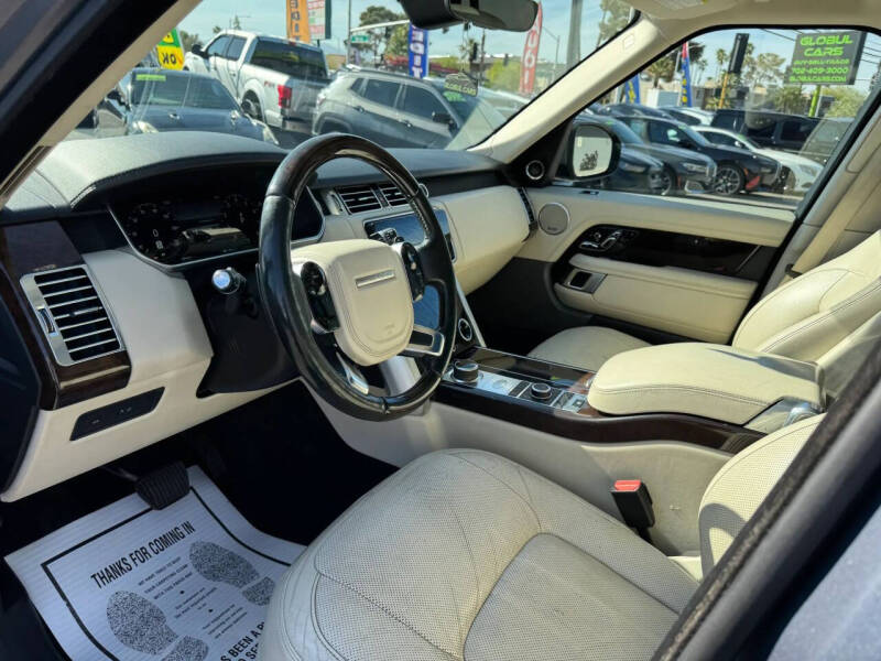 2019 Land Rover Range Rover HSE