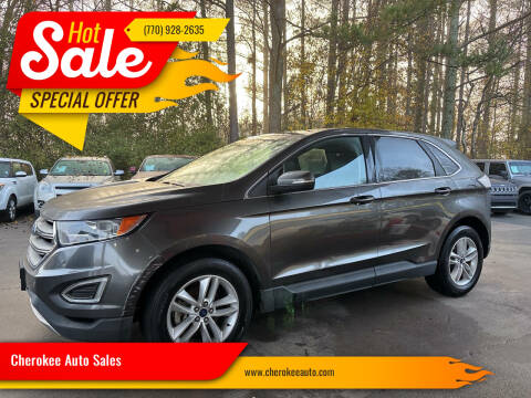 2018 Ford Edge for sale at Cherokee Auto Sales in Acworth GA