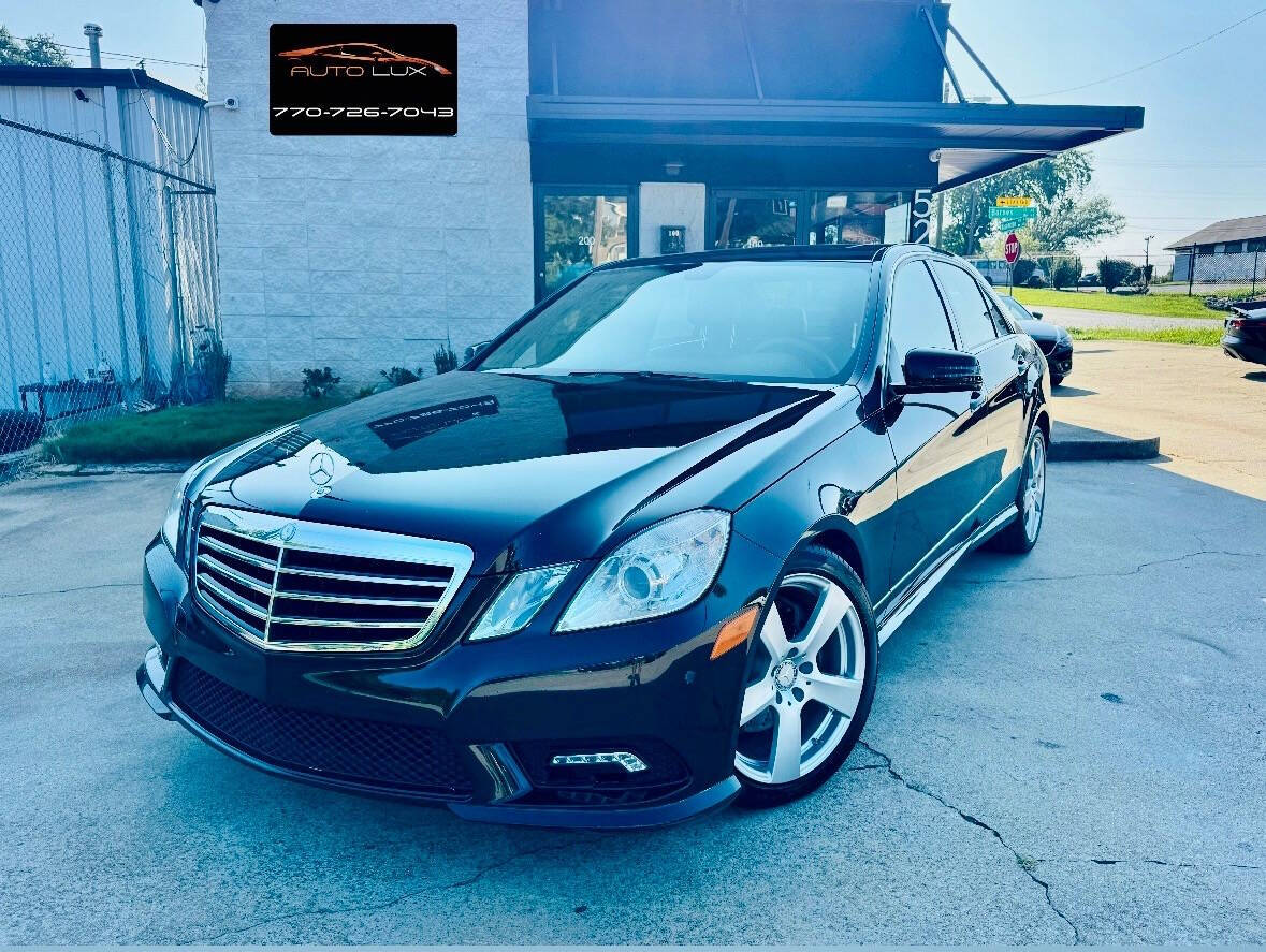 2011 Mercedes-Benz E-Class for sale at AUTO LUX INC in Marietta, GA