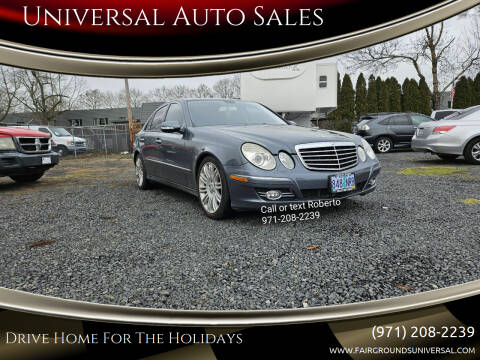 2008 Mercedes-Benz E-Class for sale at Universal Auto Sales in Salem OR