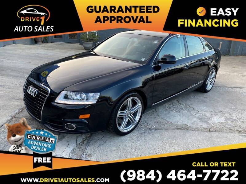 2010 Audi A6 for sale at Drive 1 Auto Sales in Wake Forest NC