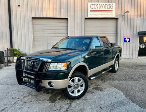 2008 Ford F-150 for sale at CTN MOTORS in Houston TX