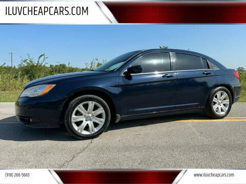 2014 Chrysler 200 for sale at ILUVCHEAPCARS.COM in Tulsa OK