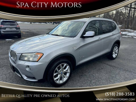 2011 BMW X3 for sale at Spa City Motors in Ballston Spa NY