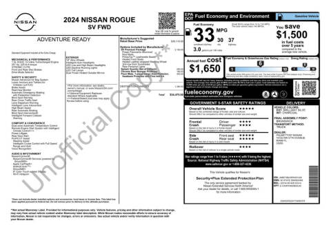 2024 Nissan Rogue SV