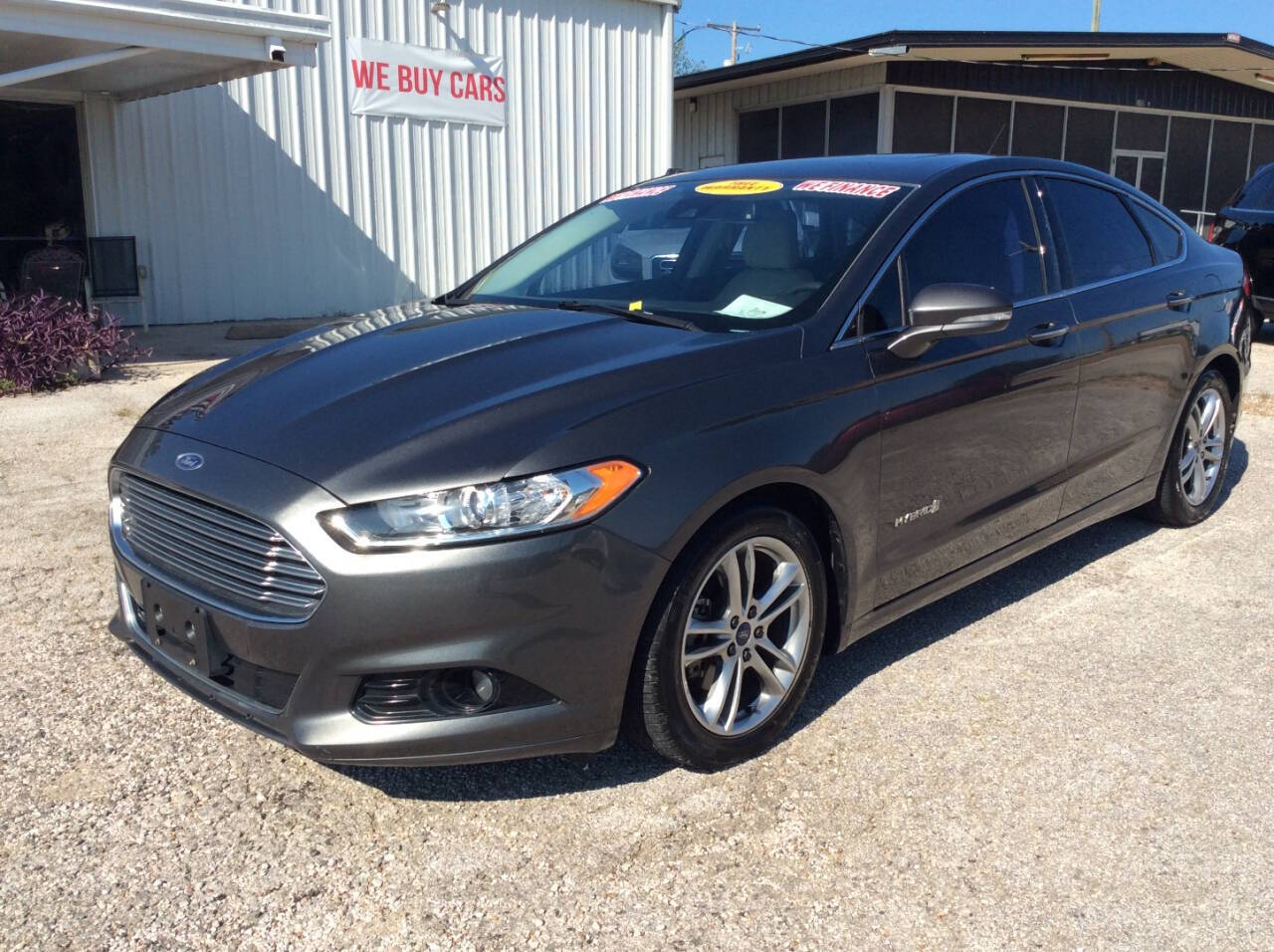 2015 Ford Fusion Hybrid for sale at SPRINGTIME MOTORS in Huntsville, TX