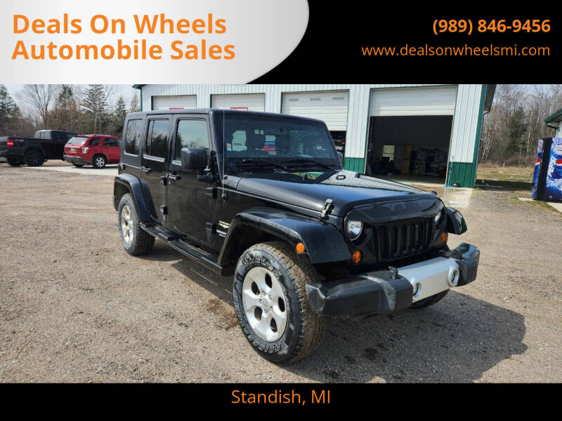 2010 Jeep Wrangler Unlimited for sale at Deals On Wheels Automobile Sales in Standish MI