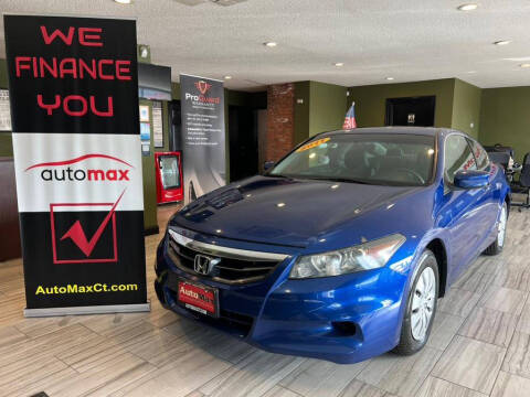 2011 Honda Accord for sale at AutoMax in West Hartford CT