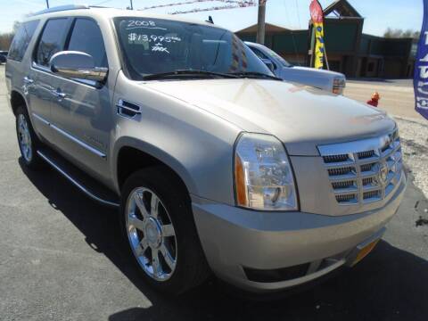 2008 Cadillac Escalade for sale at River City Auto Sales in Cottage Hills IL