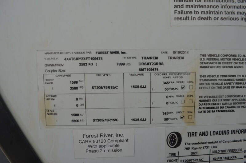 2015 Forest River Salem
