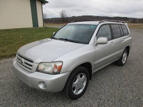 2006 Toyota Highlander for sale at WESTERN RESERVE AUTO SALES in Beloit OH