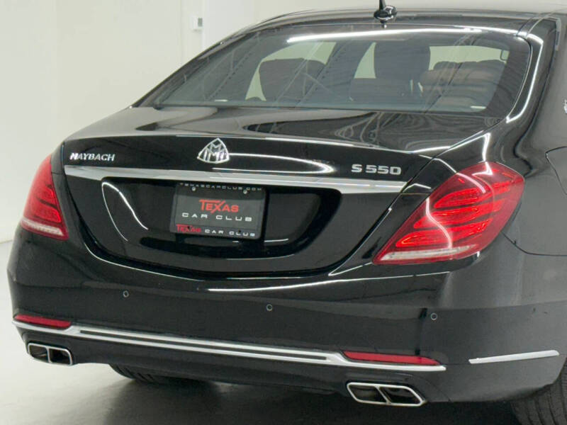 2017 Mercedes-Benz S-Class Mercedes-Maybach S 550 4MATIC