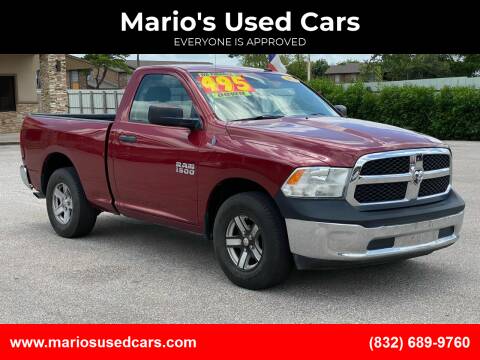 2013 RAM Ram Pickup 1500 for sale at Mario's Used Cars in Houston TX