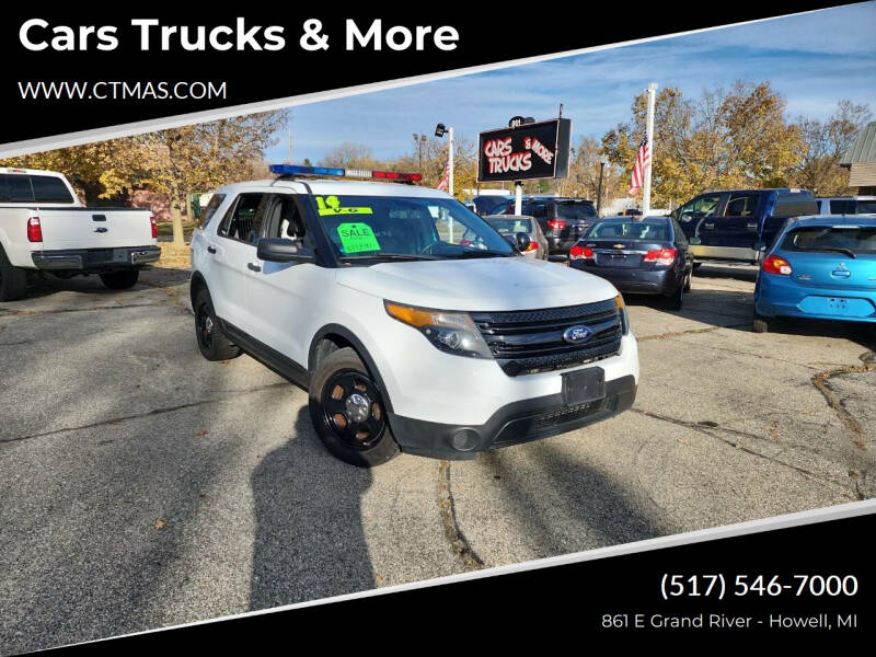 2014 Ford Explorer for sale at Cars Trucks & More in Howell MI