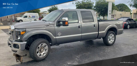 2012 Ford F-250 Super Duty for sale at KK Car Co Inc in Lake Worth FL