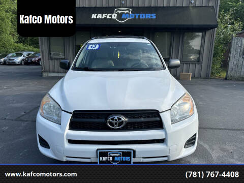 2012 Toyota RAV4 for sale at Kafco Motors in Holbrook MA
