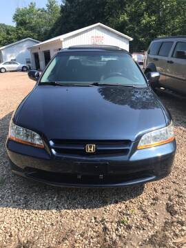 1999 Honda Accord for sale at Hudson's Auto in Pomeroy OH