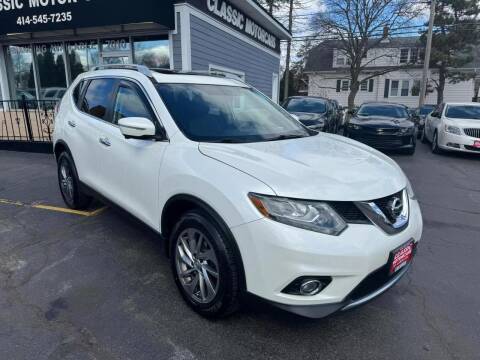 2015 Nissan Rogue for sale at CLASSIC MOTOR CARS in West Allis WI
