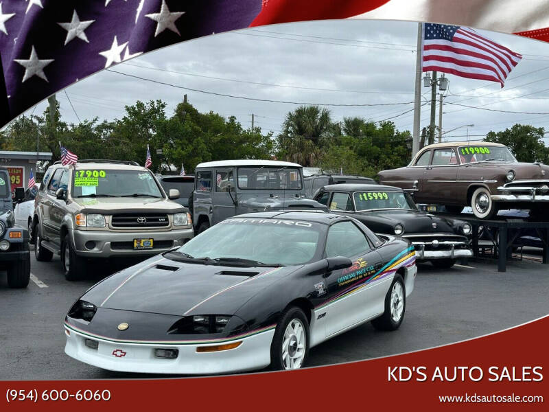 1993 Chevrolet Camaro for sale at KD's Auto Sales in Pompano Beach FL