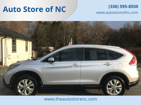 2013 Honda CR-V for sale at Auto Store of NC in Walkertown NC
