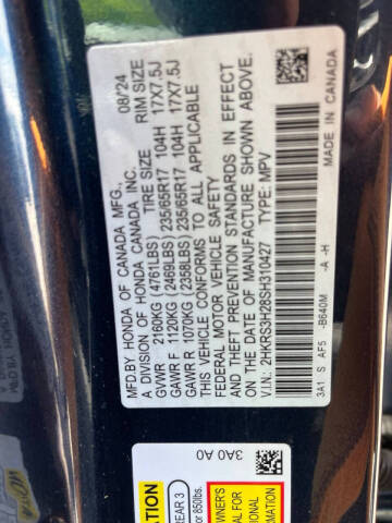 2025 Honda CR-V LX