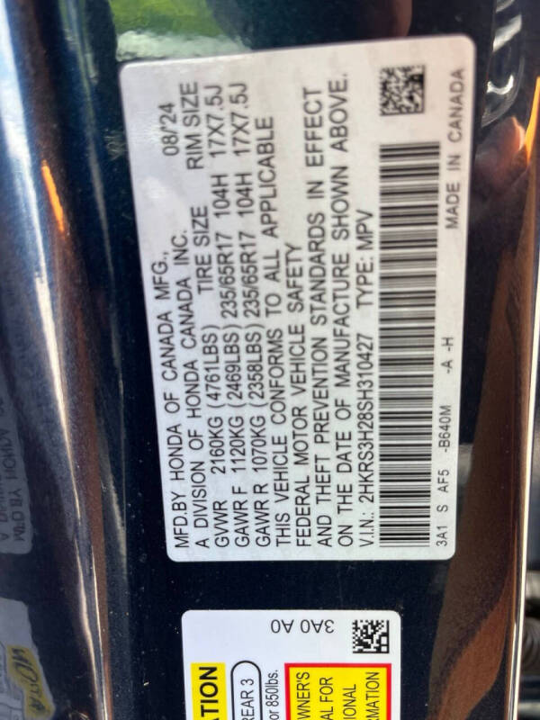 2025 Honda CR-V LX