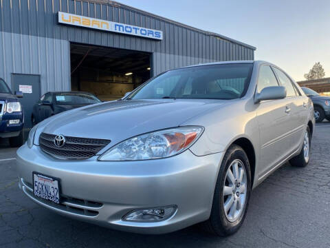 2004 Toyota Camry for sale at Urban Motors in Sacramento CA