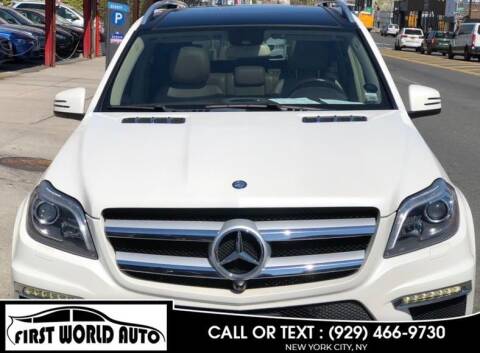 2015 Mercedes-Benz GL-Class for sale at First World Auto in Jamaica NY