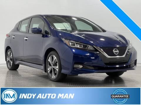 2020 Nissan LEAF for sale at INDY AUTO MAN in Indianapolis IN
