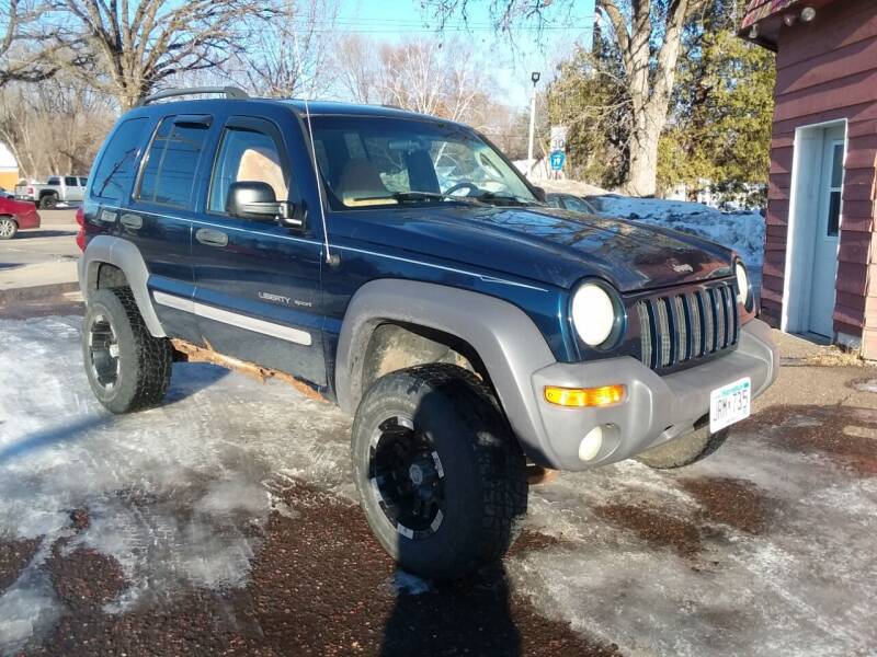 2002 Jeep Liberty for sale at Sunrise Auto Sales in Stacy MN