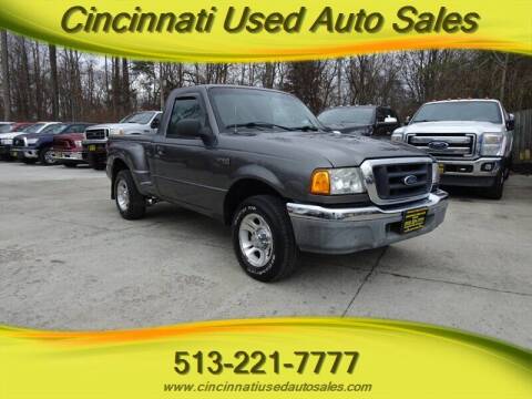 2004 Ford Ranger for sale at Cincinnati Used Auto Sales in Cincinnati OH
