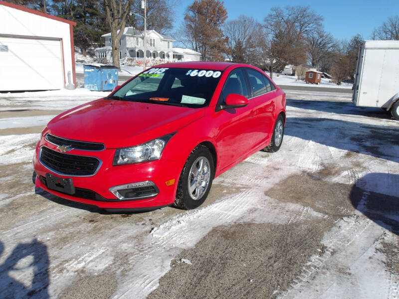 2015 Chevrolet Cruze for sale at BlackJack Auto Sales in Westby WI