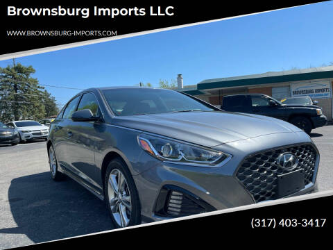 2018 Hyundai Sonata for sale at Brownsburg Imports LLC in Indianapolis IN