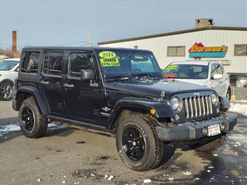 2014 Jeep Wrangler Unlimited for sale at Dorman's Auto Center inc. in Pawtucket RI
