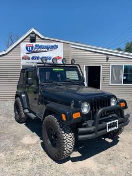 2003 Jeep Wrangler for sale at ROUTE 11 MOTOR SPORTS in Central Square NY