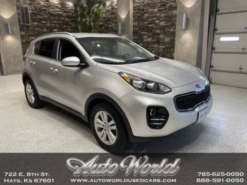 2019 Kia Sportage for sale at Auto World Used Cars in Hays KS