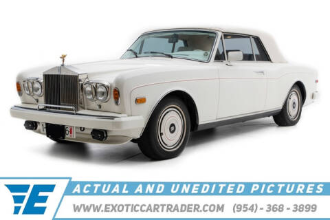 1986 Rolls-Royce Corniche