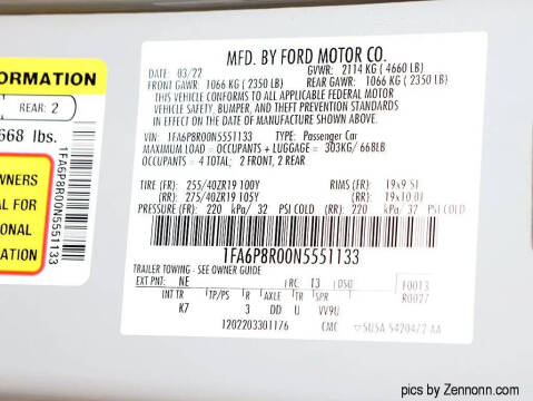 2022 Ford Mustang Mach 1
