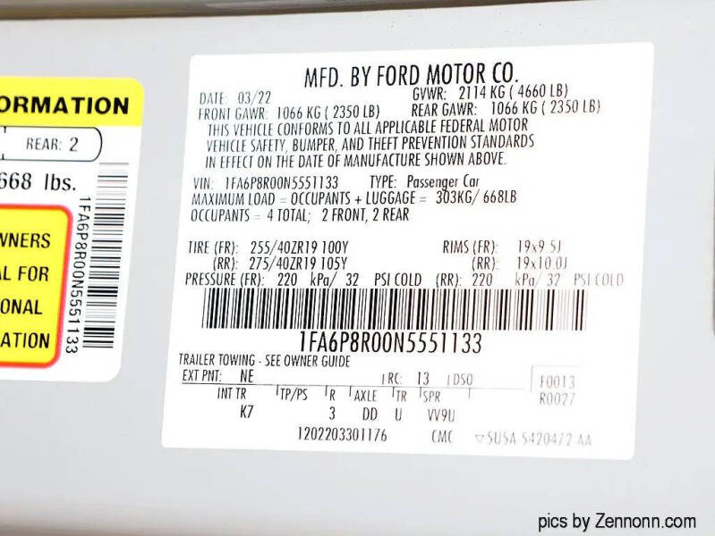 2022 Ford Mustang Mach 1