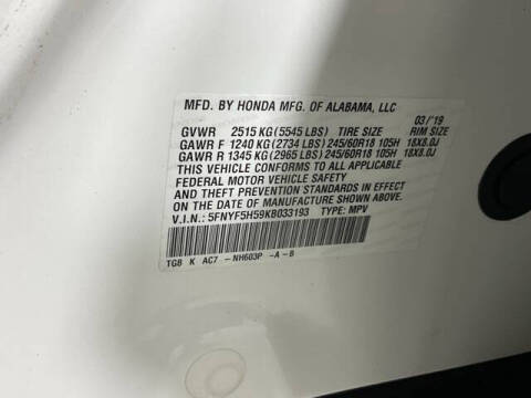 2019 Honda Pilot EX-L