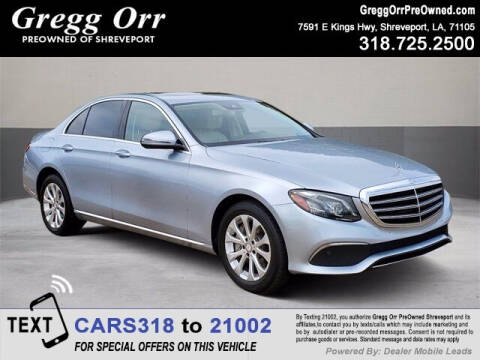 Mercedes Benz E Class For Sale In Shreveport La Gregg Orr Pre Owned Shreveport