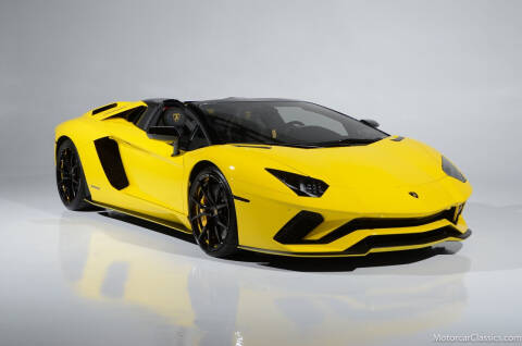 2018 Lamborghini Aventador for sale at Motorcar Classics in Farmingdale NY