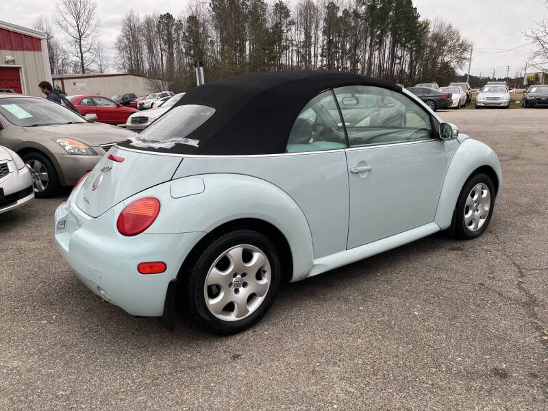 2003 Volkswagen New Beetle Convertible GLS