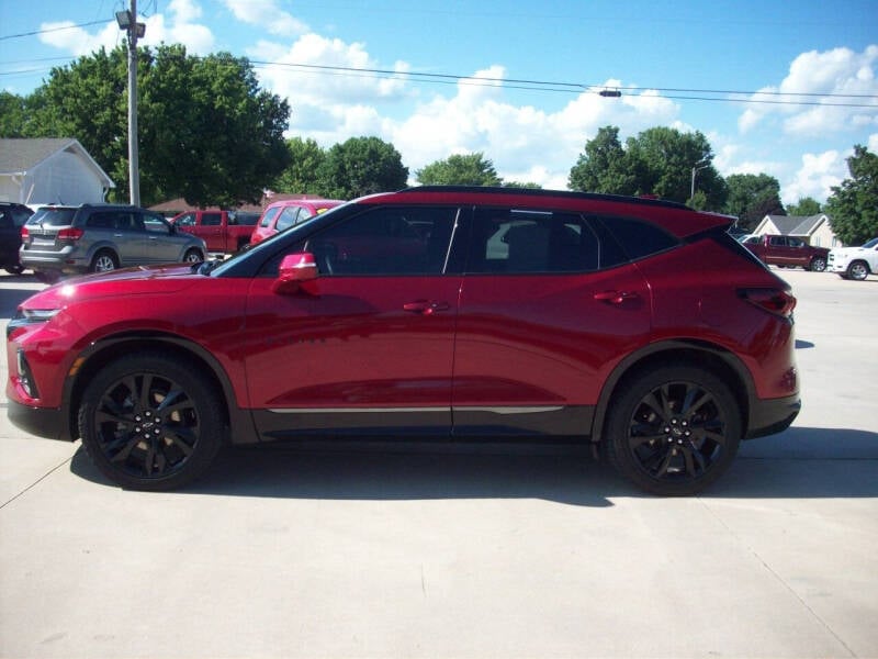 Used 2022 Chevrolet Blazer RS with VIN 3GNKBKRS2NS163307 for sale in Kansas City