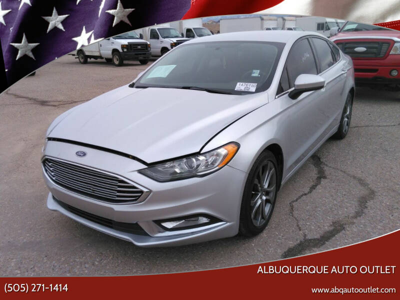 2017 Ford Fusion for sale at ALBUQUERQUE AUTO OUTLET in Albuquerque NM