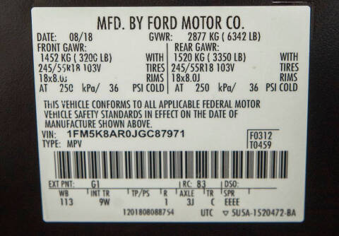 2018 Ford Explorer Police Interceptor Utility