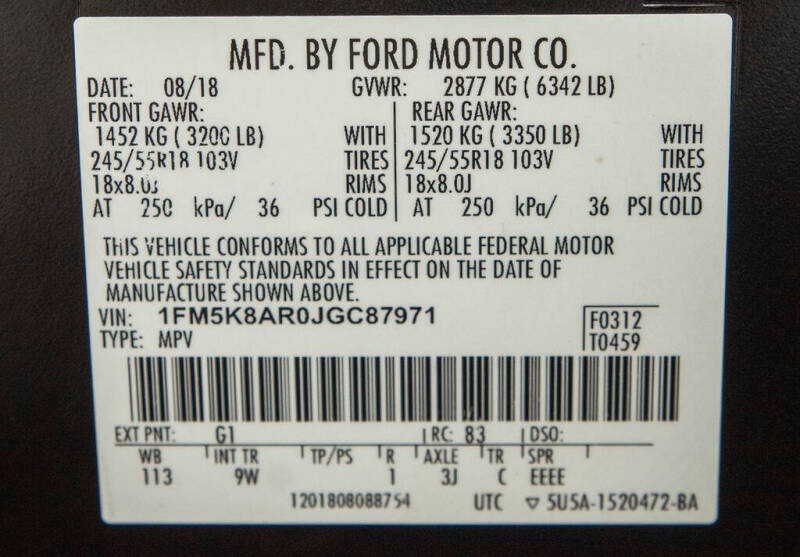 2018 Ford Explorer Police Interceptor Utility